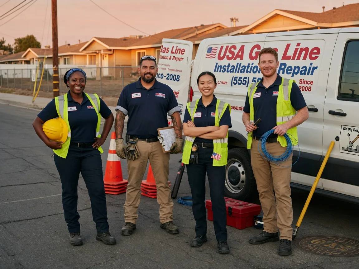 Gas Line Installation company in Everest, KS